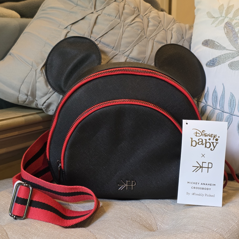 Freshly Picked Black and Red Baby Bag